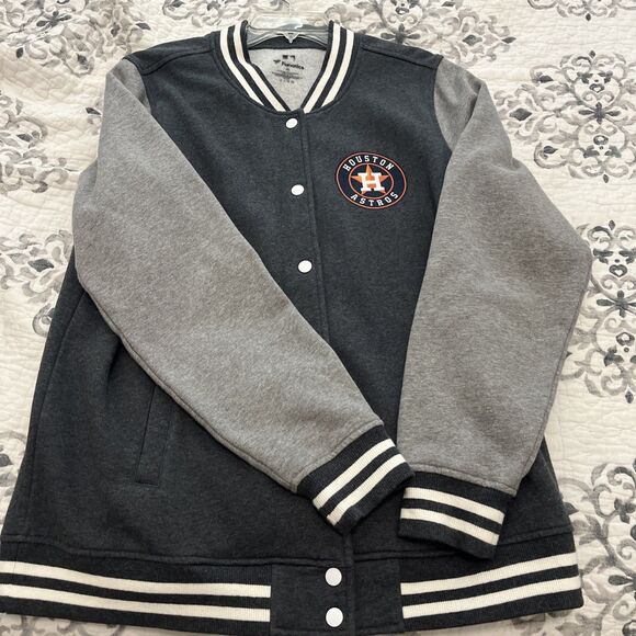 Houston Astros Men’s Embroidered Jacket 2017 World Series Championship Size XL - Picture 8 of 8